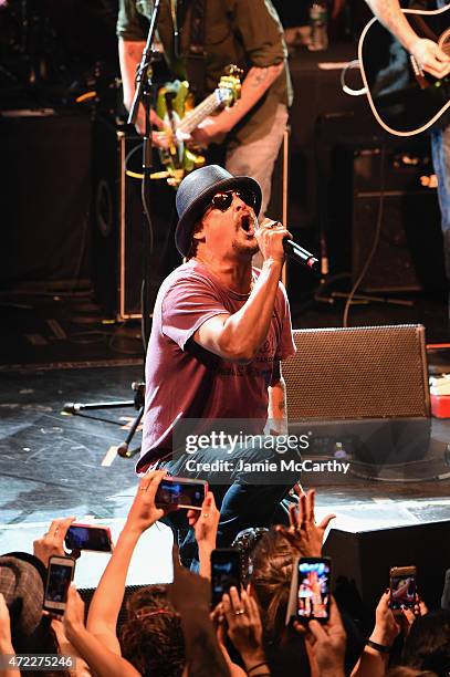 Kid Rock performs onstage as Live Nation Celebrates National Concert Day At Their 2015 Summer Spotlight Event Presented By Hilton at Irving Plaza on...