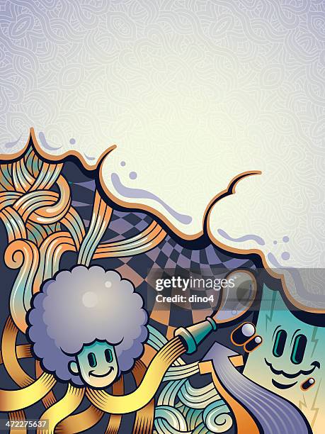 the catalyst - smiley face background stock illustrations