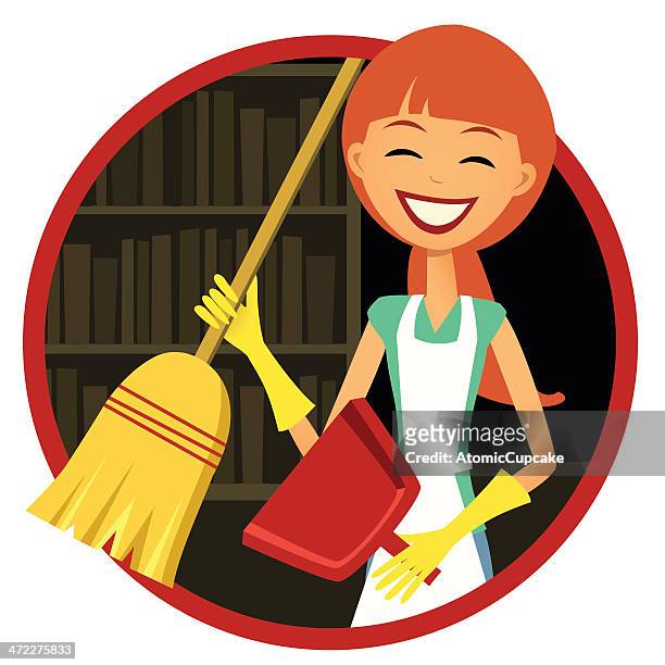 670 Sweeper Cartoon High Res Illustrations - Getty Images