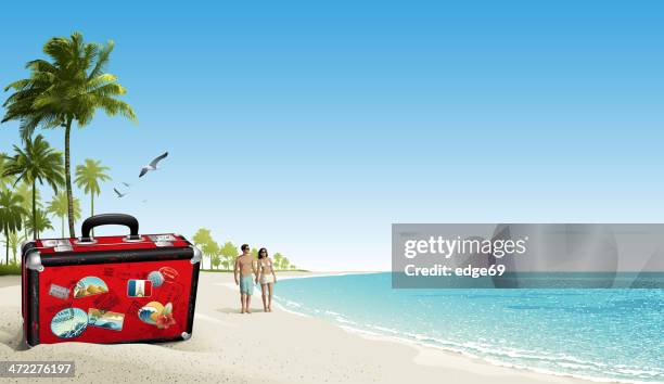 vacation - idyllic stock illustrations