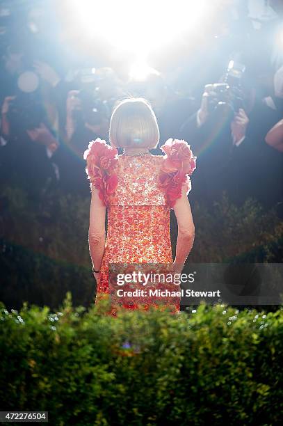Anna Wintour attends the "China: Through The Looking Glass" Costume Institute Benefit Gala at Metropolitan Museum of Art on May 4, 2015 in New York...