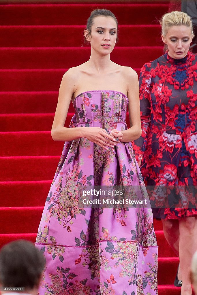 "China: Through The Looking Glass" Costume Institute Benefit Gala - Outside Arrivals