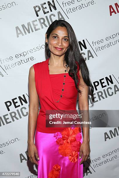 Gayatri Devi attends the PEN American Center Literary Gala at American Museum of Natural History on May 5, 2015 in New York City.