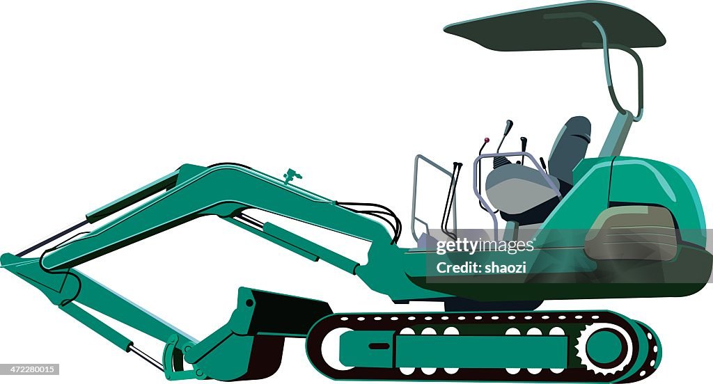 Green excvavtor