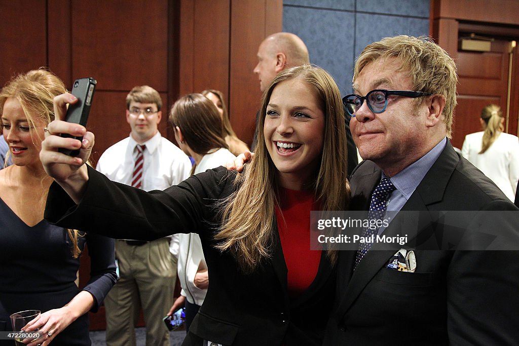 Elton John AIDS Foundation and The ONE Campaign Host Reception on Global HIV/AIDS Funding