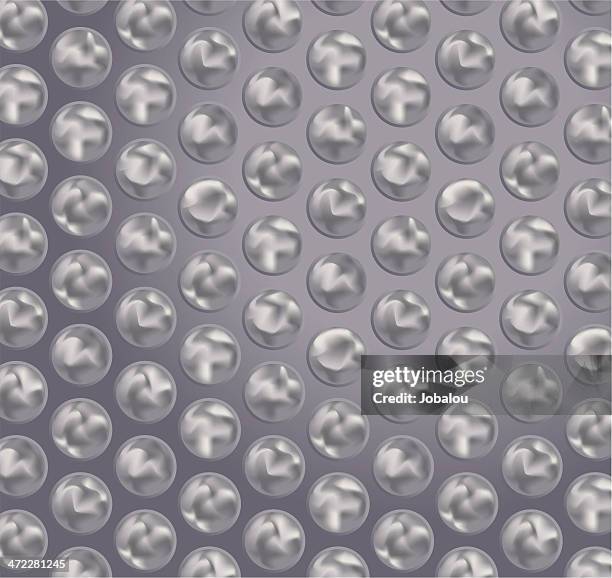 plastic bubbles wrap - bubble wrap stock illustrations