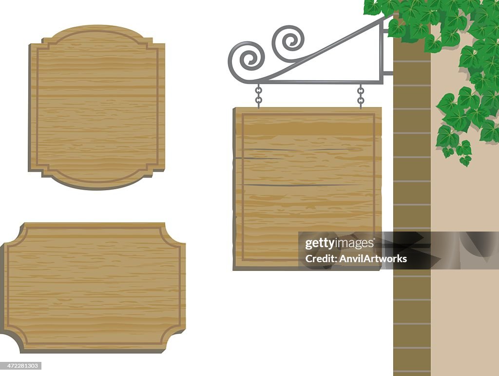 Hinged Sign