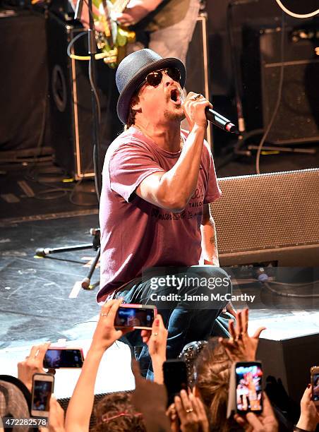 Kid Rock performs onstage as Live Nation Celebrates National Concert Day At Their 2015 Summer Spotlight Event Presented By Hilton at Irving Plaza on...