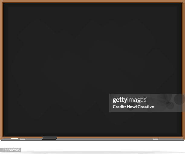 chalkboard - eraser dust stock illustrations