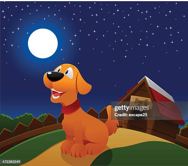 dog barking - yap stock illustrations