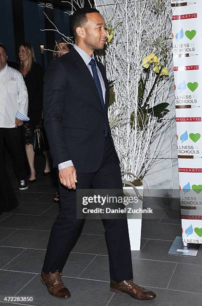 John Legend attends the Wellness In The Schools 10th Anniversary Gala at Riverpark on May 5, 2015 in New York City.