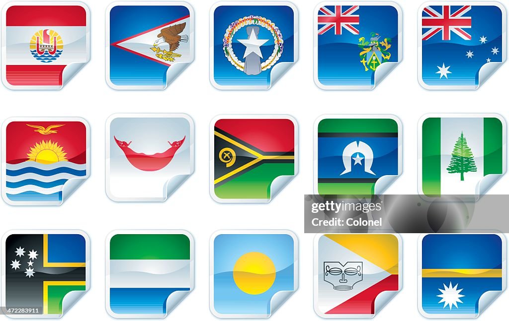 Pacific Island Flags
