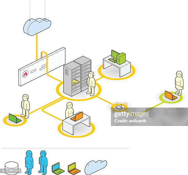 netzwerk - modem stock-grafiken, -clipart, -cartoons und -symbole