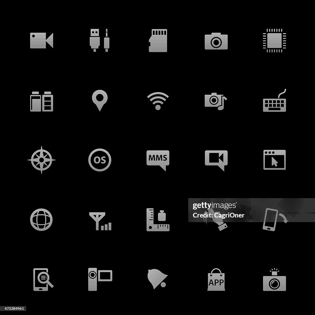 Smartphone Icons : Android Series