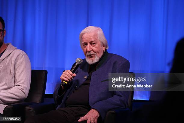 Puppeteer and Cartoonist Caroll Spinney attends The Academy Of Motion Picture Arts And Sciences Hosts An Official Academy Screening Of I AM BIG BIRD:...