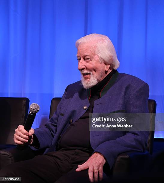 Puppeteer and Cartoonist Caroll Spinney attends The Academy Of Motion Picture Arts And Sciences Hosts An Official Academy Screening Of I AM BIG BIRD:...