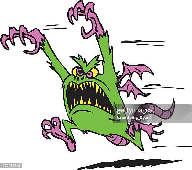 Loop Trail Monster 6,096 Running From Monster Stock Photos, High-Res Pictures, and Images ...
