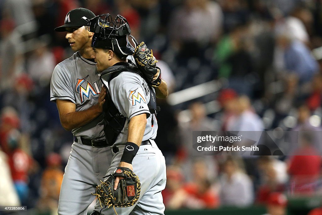 Miami Marlins v Washington Nationals