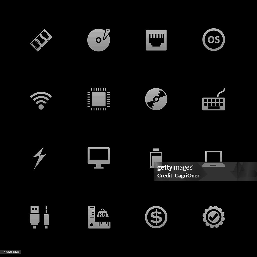 Computer Specification Icons : Android Series