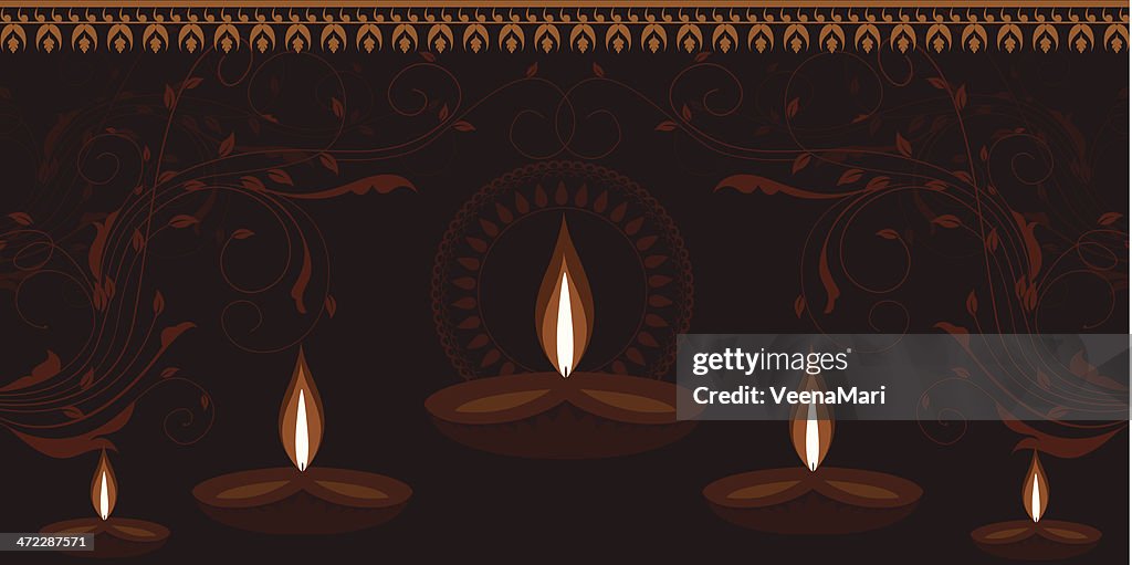 Festival Diwali luzes