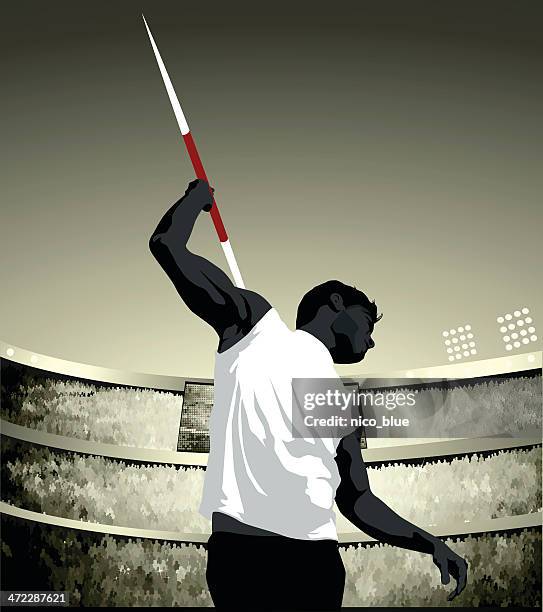 javelin - javelin stock illustrations