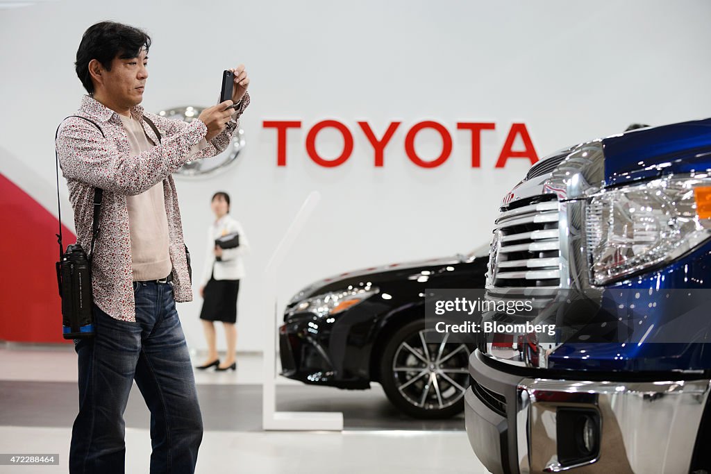 Inside The Toyota Megaweb Showroom Ahead Of Company Earnings