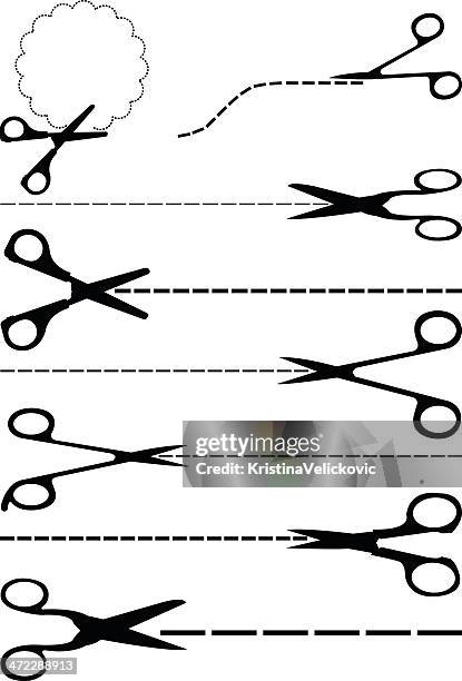 Sissors Paper Boder Scissor Border Photos and Premium High Res Pictures - Getty Images