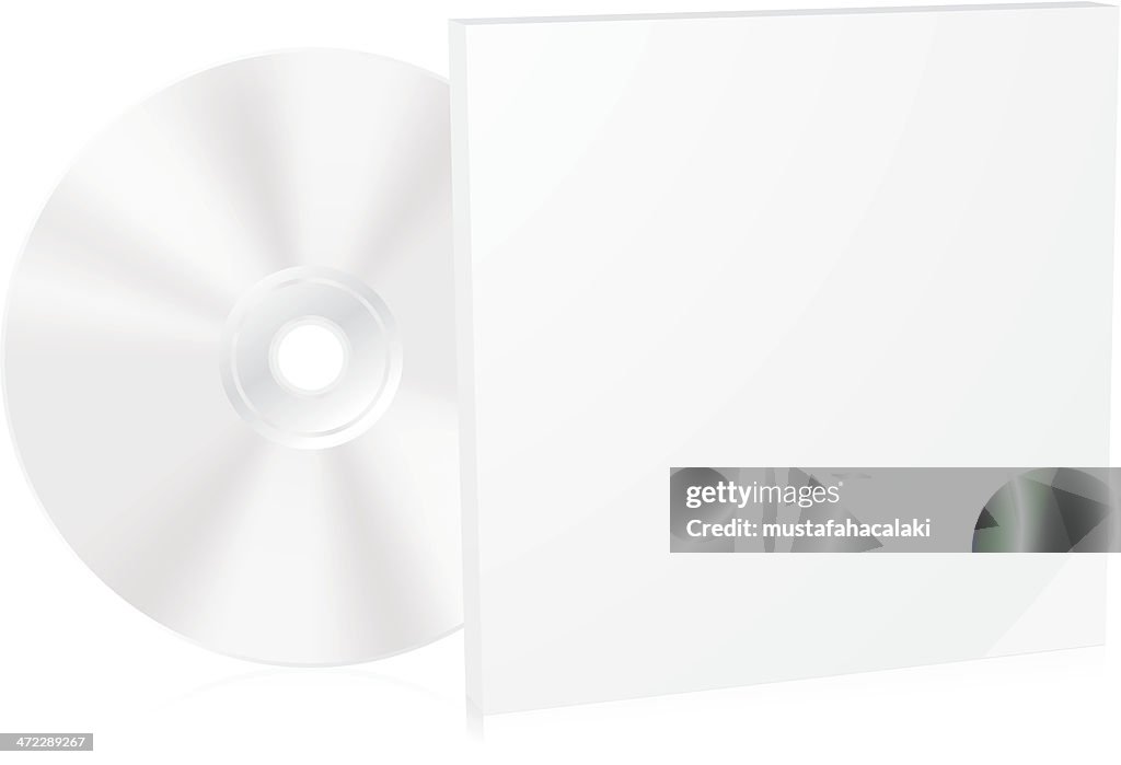 Blank CD box