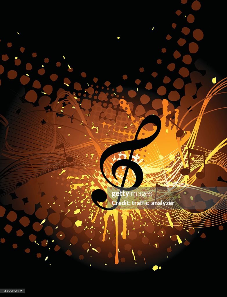 Abstract Music Background High-Res Vector Graphic - Getty Images