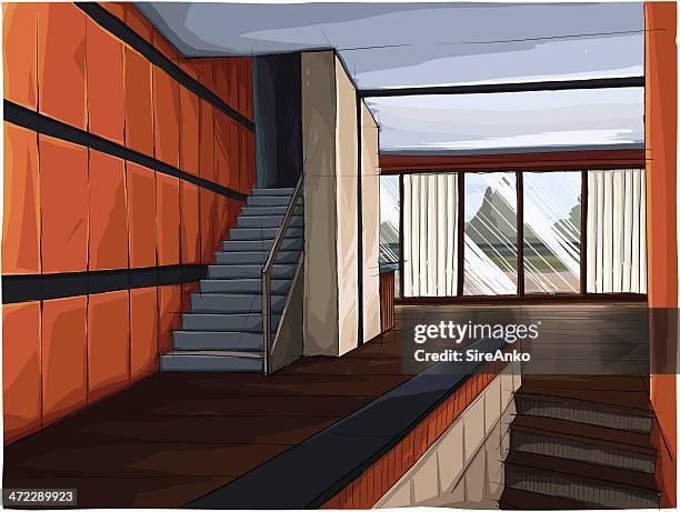 design - table perspective stock illustrations