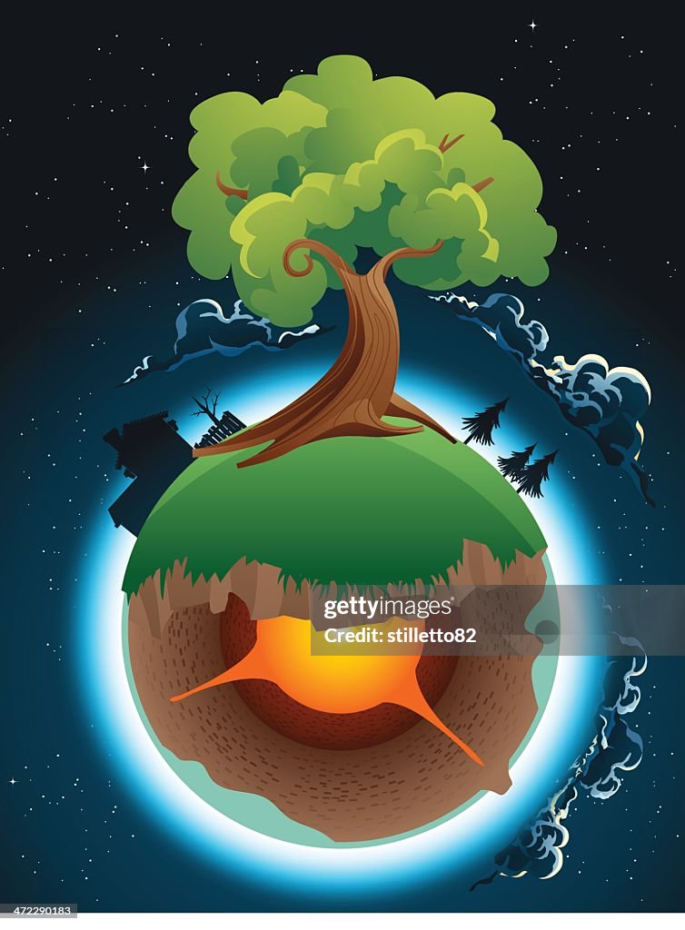 Space Tree High-Res Vector Graphic - Getty Images