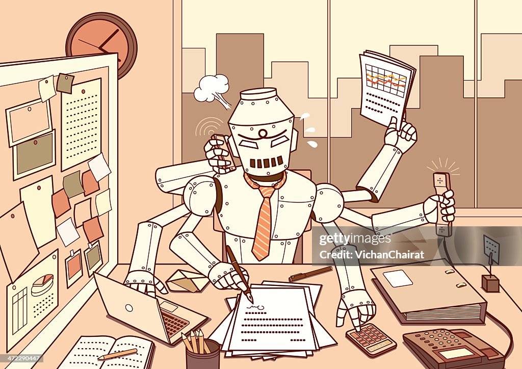 Robot de trabajo