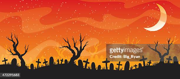 halloween banner - informationsgrafik stock illustrations