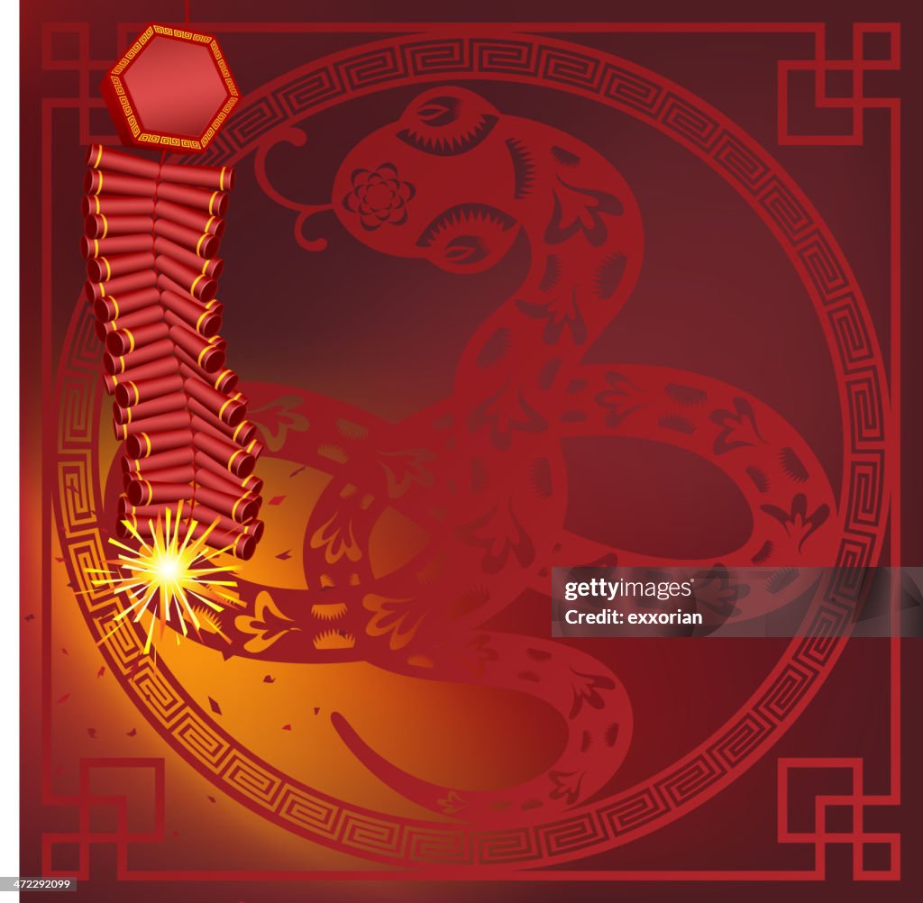 Chinese New Year Snake