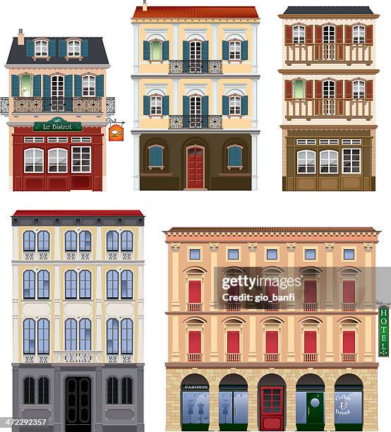 ilustrações de stock, clip art, desenhos animados e ícones de edifícios - persiana artigo de decoração