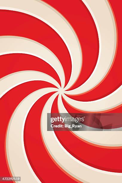 peppermint swirl - peppermint stock illustrations