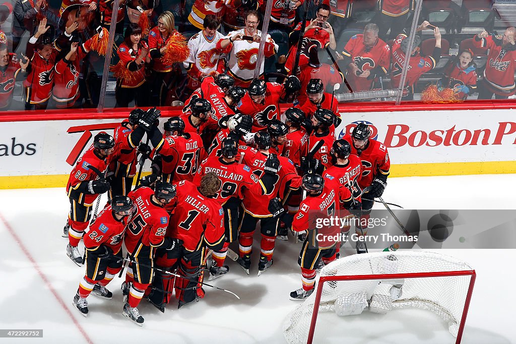 Anaheim Ducks v Calgary Flames - Game Three