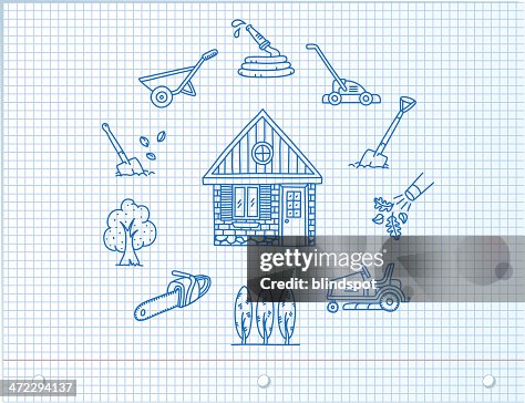 Environmentally Friendly Home Icons Environmentally Friendly Home Icons