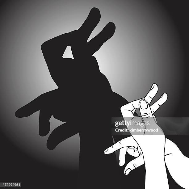 Child Hand Shadow Rabbit 152 Shadow Puppet Hands Stock Photos, High-Res Pictures, and Images ...
