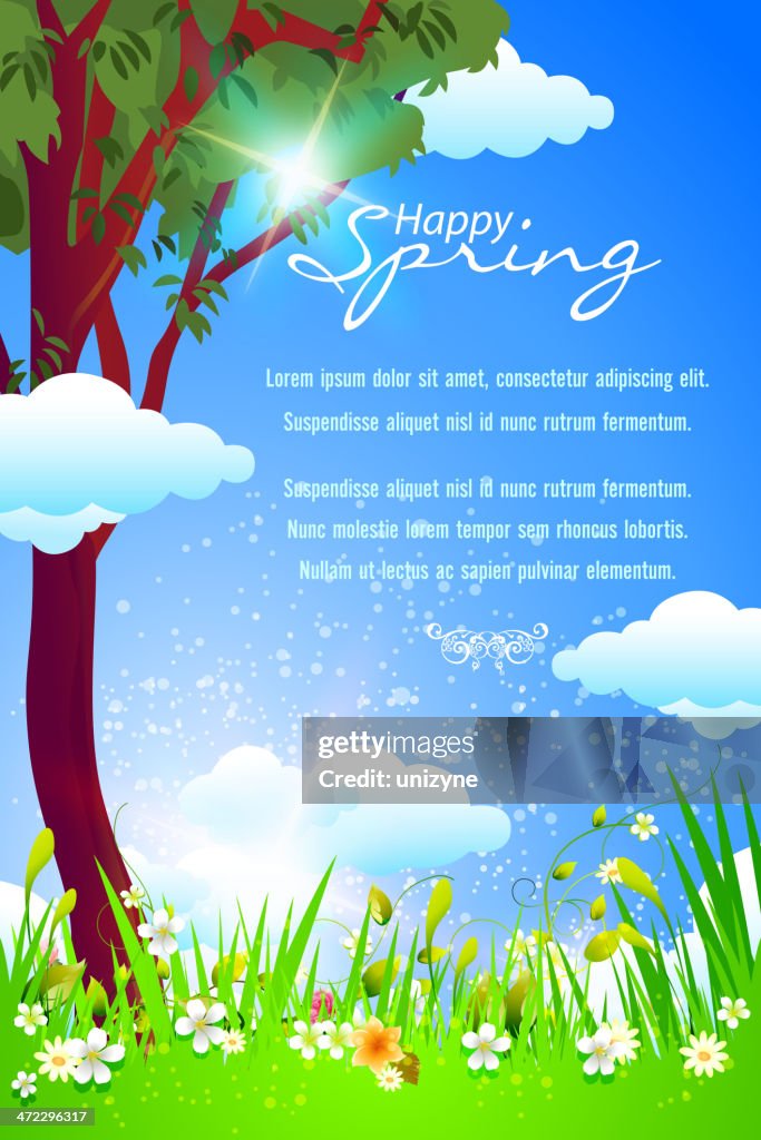 Beautiful Spring Background High-Res Vector Graphic - Getty Images