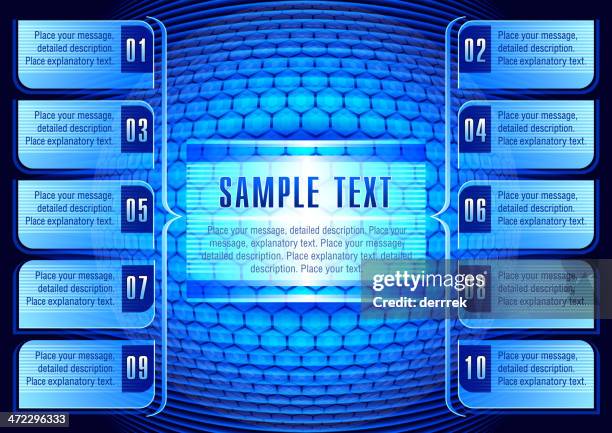 abstract infographics - framework infographic stock illustrations