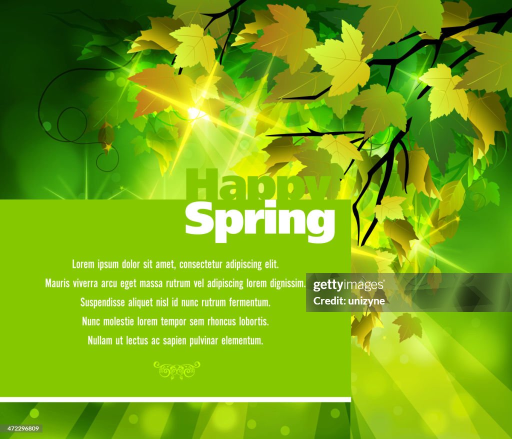 Hapy Spring Background Happy Spring Background High-Res Vector Graphic - Getty Images