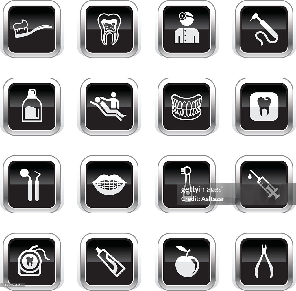 Supergloss Black Icons - Dental Care