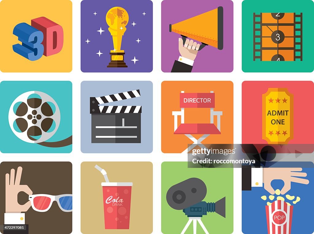 Icon Set, Cinema and movie