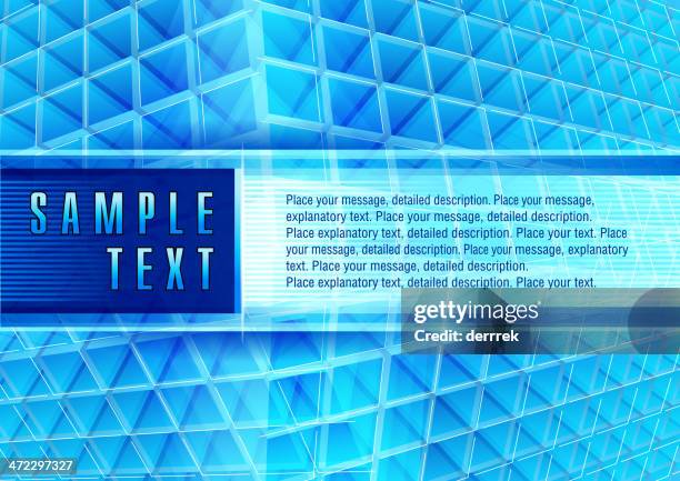 abstract banner - framework infographic stock illustrations