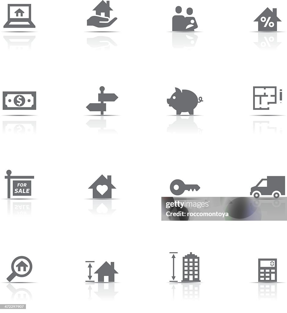 Icon Set, Real Estate
