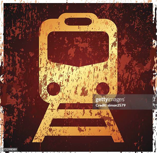 train icon - tourist train stock illustrations