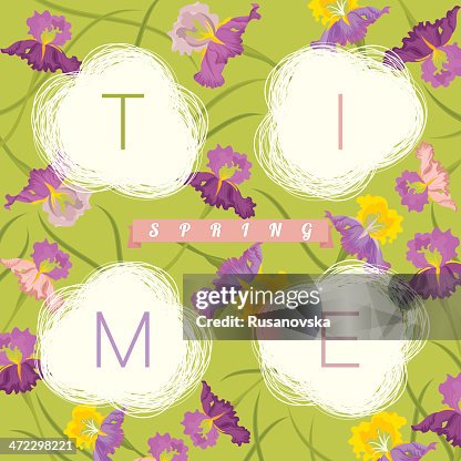 Spring Tiime Spring Time High-Res Vector Graphic - Getty Images