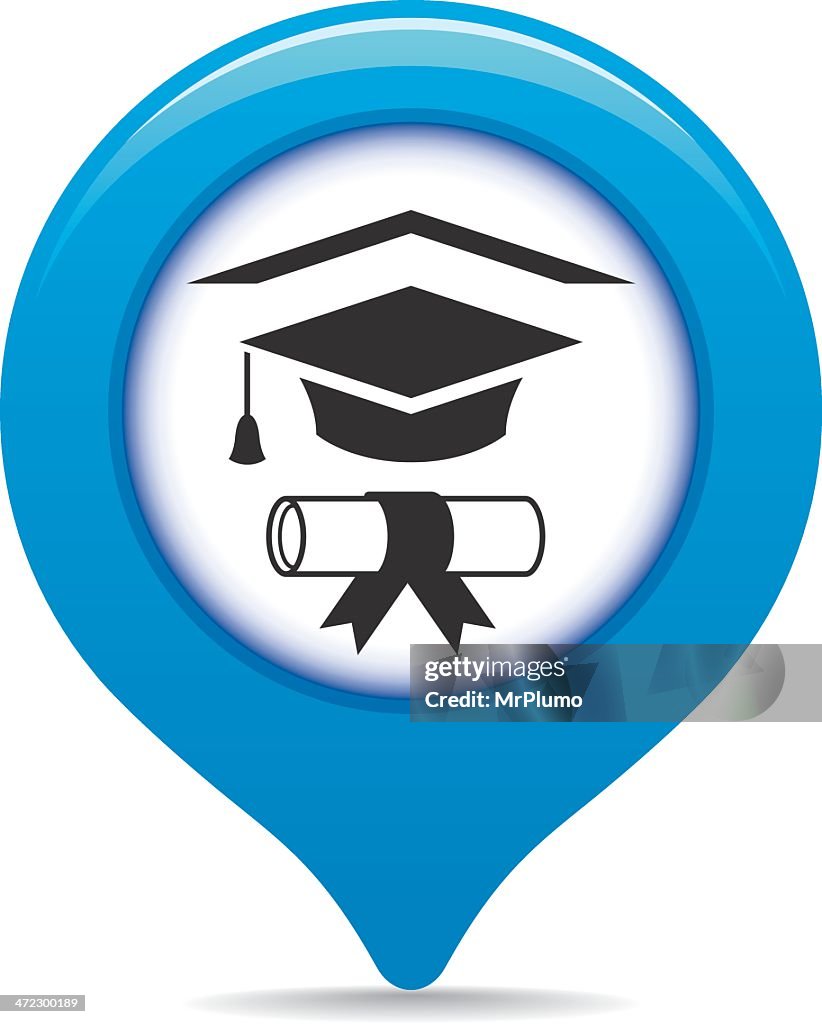 University Map Pointer High-Res Vector Graphic - Getty Images