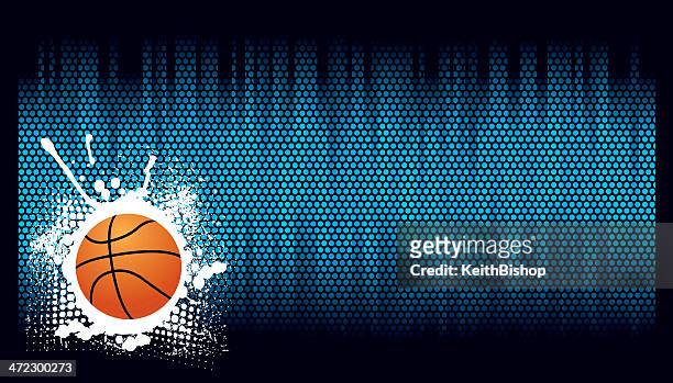 ilustraciones, imágenes clip art, dibujos animados e iconos de stock de fondo de baloncesto - basketball background